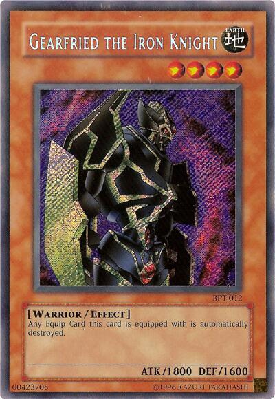 Gearfried the Iron Knight BPT-012 card from 2003 Collectors Tin