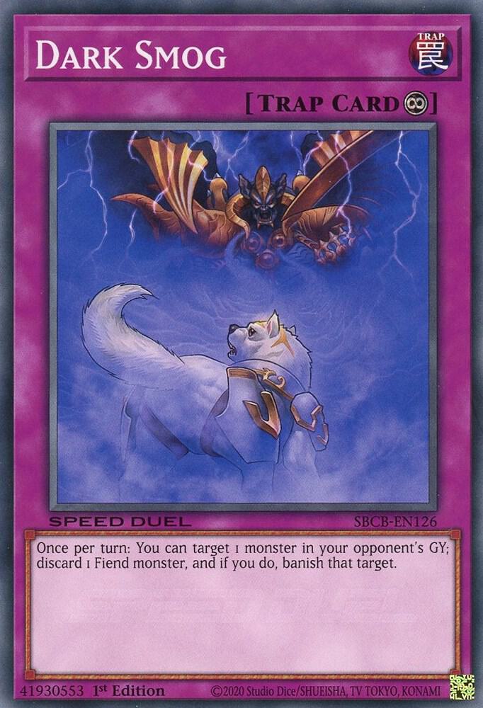 Dark Smog SBCB-EN126 card from Speed Duel: Battle City Box