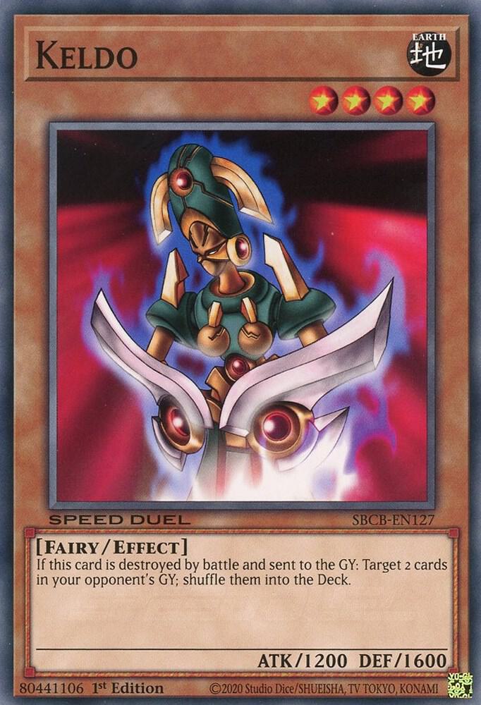 Keldo SBCB-EN127 card from Speed Duel: Battle City Box