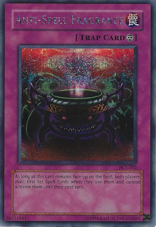 Anti-Spell Fragrance PCY-002 card from Power of Chaos: Yugi the Destiny