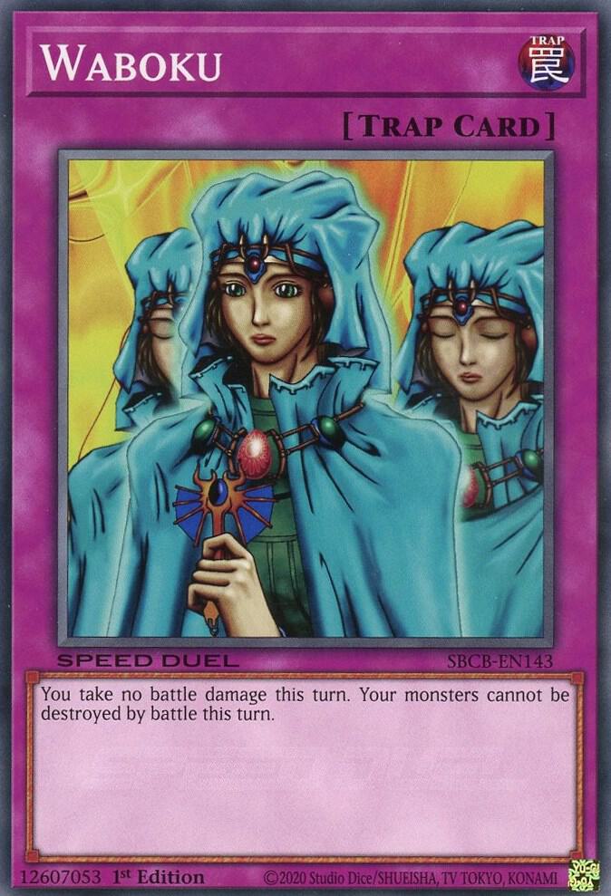 Waboku SBCB-EN143 card from Speed Duel: Battle City Box
