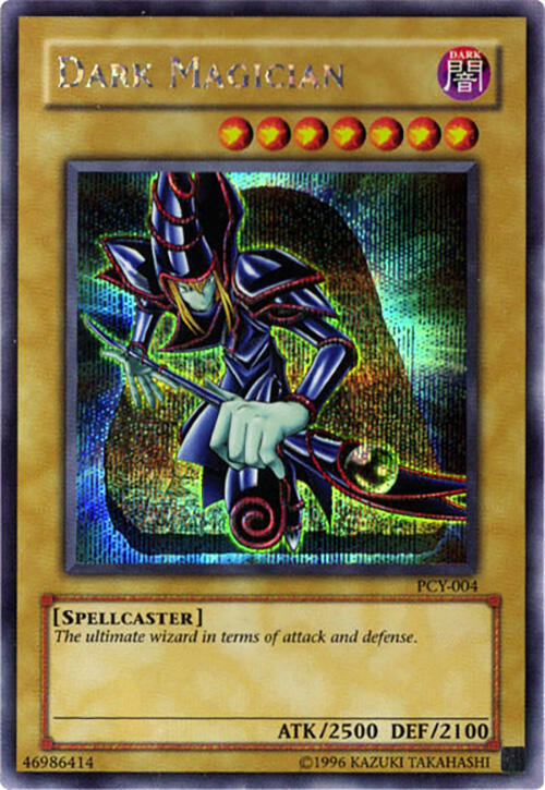 Dark Magician PCY-004 card from Power of Chaos: Yugi the Destiny