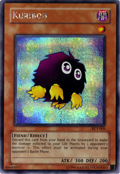 Kuriboh PCY-005 card from Power of Chaos: Yugi the Destiny