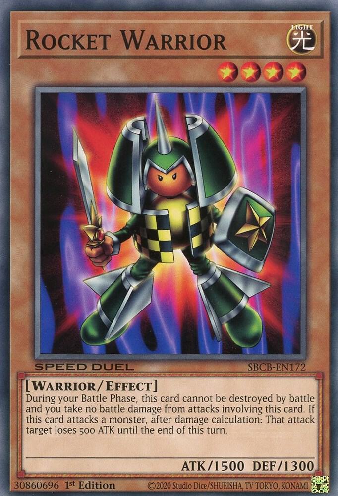 Rocket Warrior SBCB-EN172 card from Speed Duel: Battle City Box
