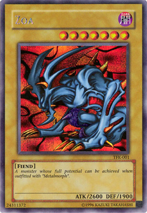 Zoa TFK-001 card from The Falsebound Kingdom