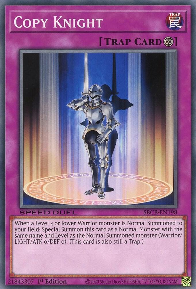 Copy Knight SBCB-EN198 card from Speed Duel: Battle City Box