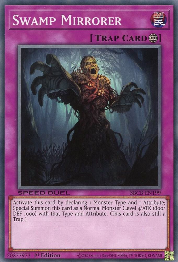 Swamp Mirrorer SBCB-EN199 card from Speed Duel: Battle City Box