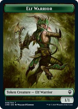 Elf Warrior Token 8 card from Commander Legends