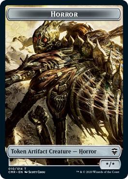 Horror Token 10 card from Commander Legends