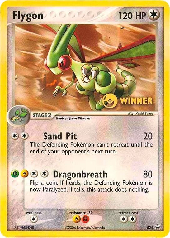 Flygon (e-League) [Winner] 025 card from Nintendo Promos