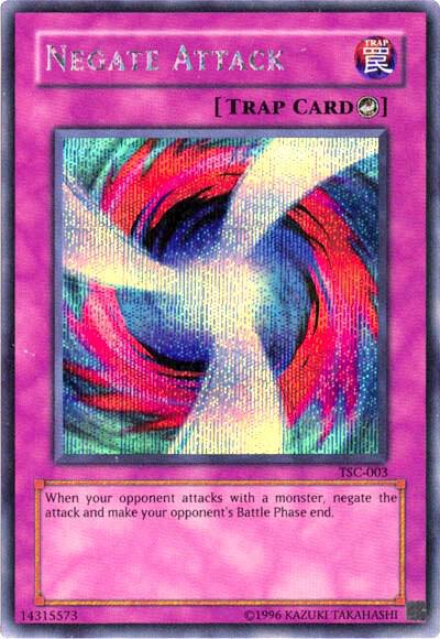 Negate Attack (The Sacred Cards) TSC-003 card from Yu-Gi-Oh! Video Game Promotional Cards