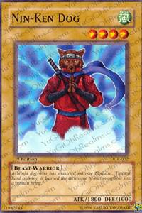 Nin-Ken Dog DCR-002 card from Dark Crisis