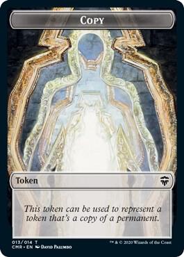 Copy // Soldier Double-Sided Token 13 // 2 card from Commander Legends