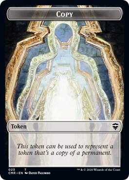 Copy // Saproling Double-Sided Token 23 // 22 card from Commander Legends
