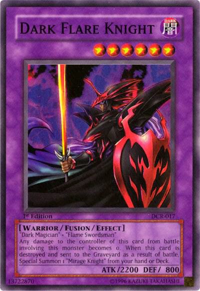 Dark Flare Knight DCR-017 card from Dark Crisis