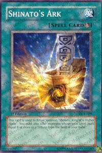 Shinato's Ark DCR-029 card from Dark Crisis