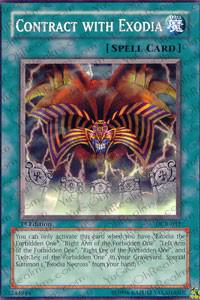 Contract with Exodia DCR-031 card from Dark Crisis