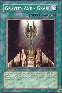 Gravity Axe - Grarl DCR-034 card from Dark Crisis