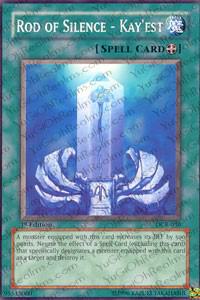 Rod of Silence - Kay'est DCR-036 card from Dark Crisis