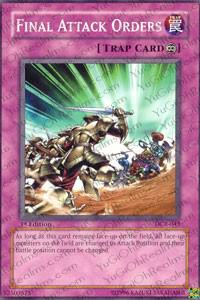 Final Attack Orders DCR-045 card from Dark Crisis