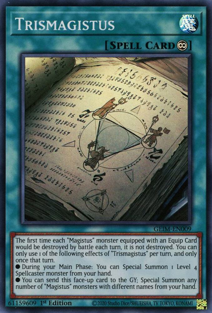 Trismagistus GEIM-EN009 card from Genesis Impact
