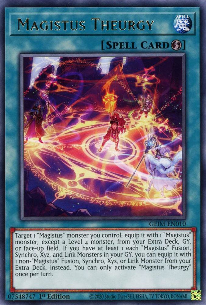 Magistus Theurgy GEIM-EN010 card from Genesis Impact