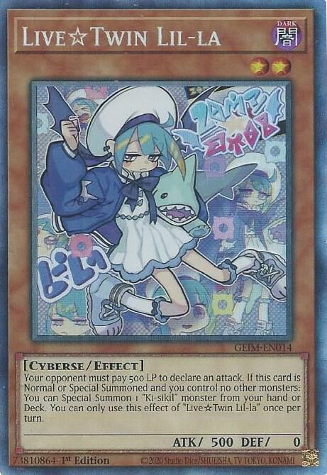 Live Twin Lil-la (CR) GEIM-EN014 card from Genesis Impact