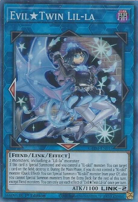 Evil Twin Lil-la (CR) GEIM-EN016 card from Genesis Impact