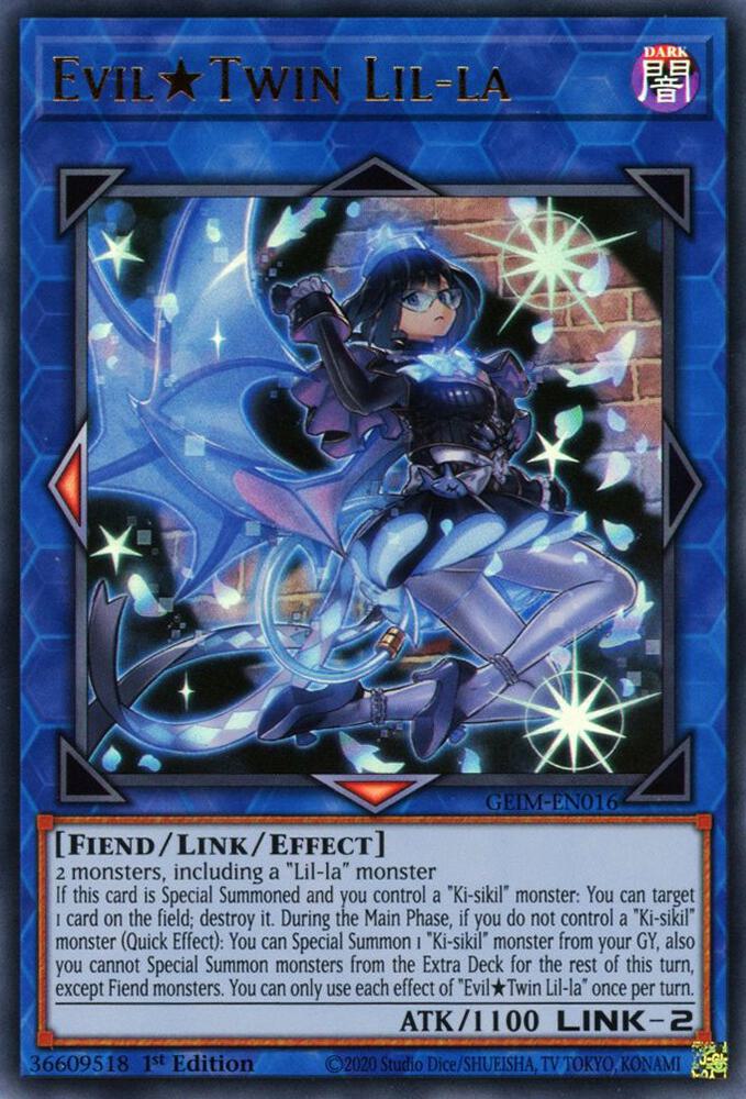 Evil Twin Lil-la GEIM-EN016 card from Genesis Impact