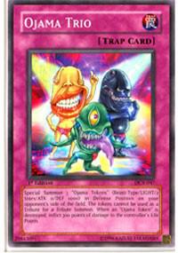 Ojama Trio DCR-047 card from Dark Crisis
