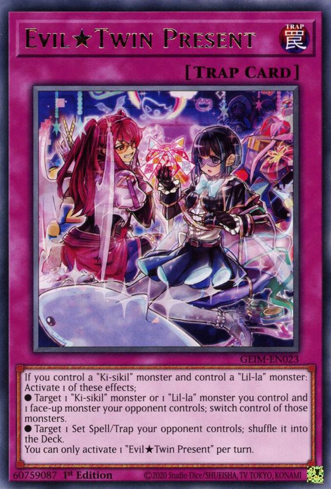 Evil Twin Present GEIM-EN023 card from Genesis Impact