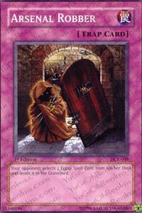 Arsenal Robber DCR-048 card from Dark Crisis