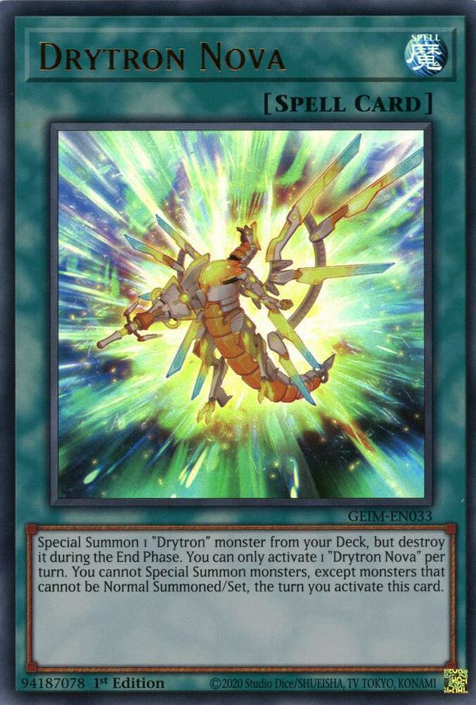 Drytron Nova GEIM-EN033 card from Genesis Impact