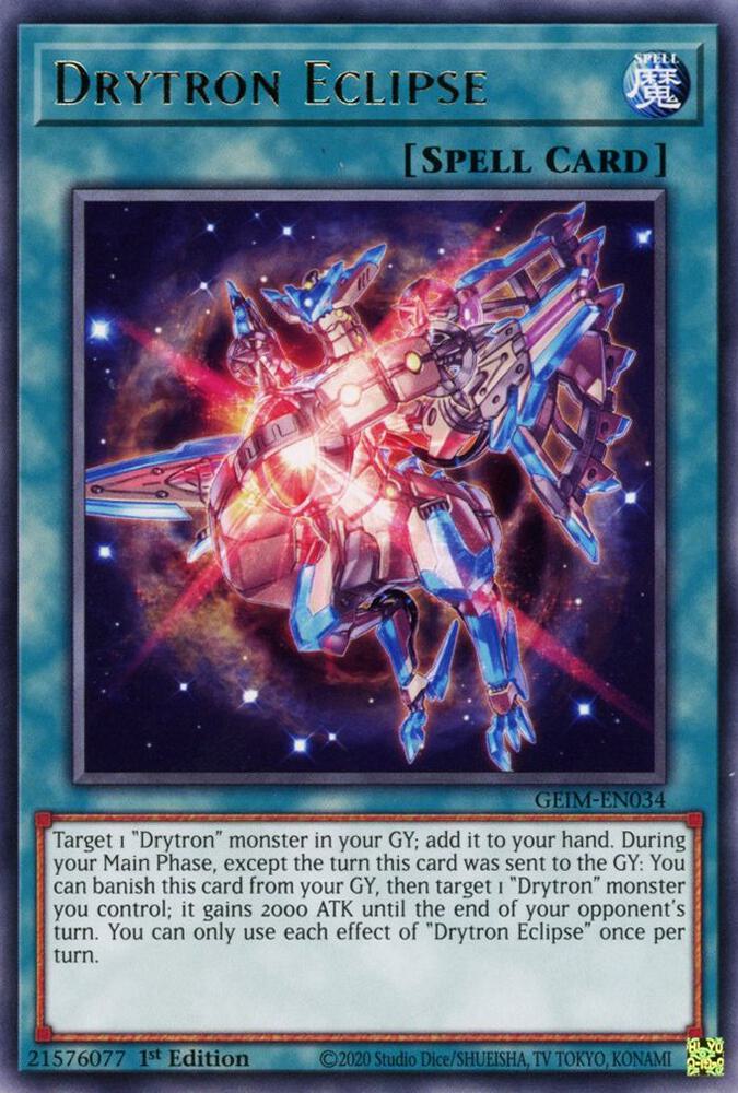 Drytron Eclipse GEIM-EN034 card from Genesis Impact