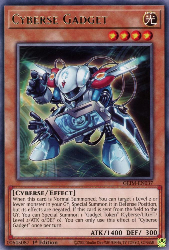Cyberse Gadget GEIM-EN037 card from Genesis Impact