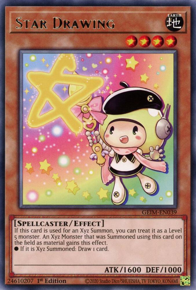 Star Drawing GEIM-EN039 card from Genesis Impact