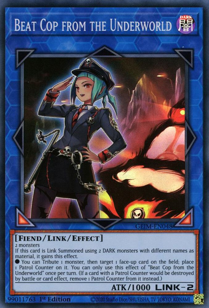 Beat Cop from the Underworld GEIM-EN048 card from Genesis Impact