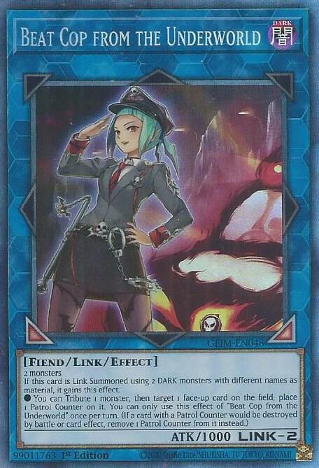 Beat Cop from the Underworld (CR) GEIM-EN048 card from Genesis Impact