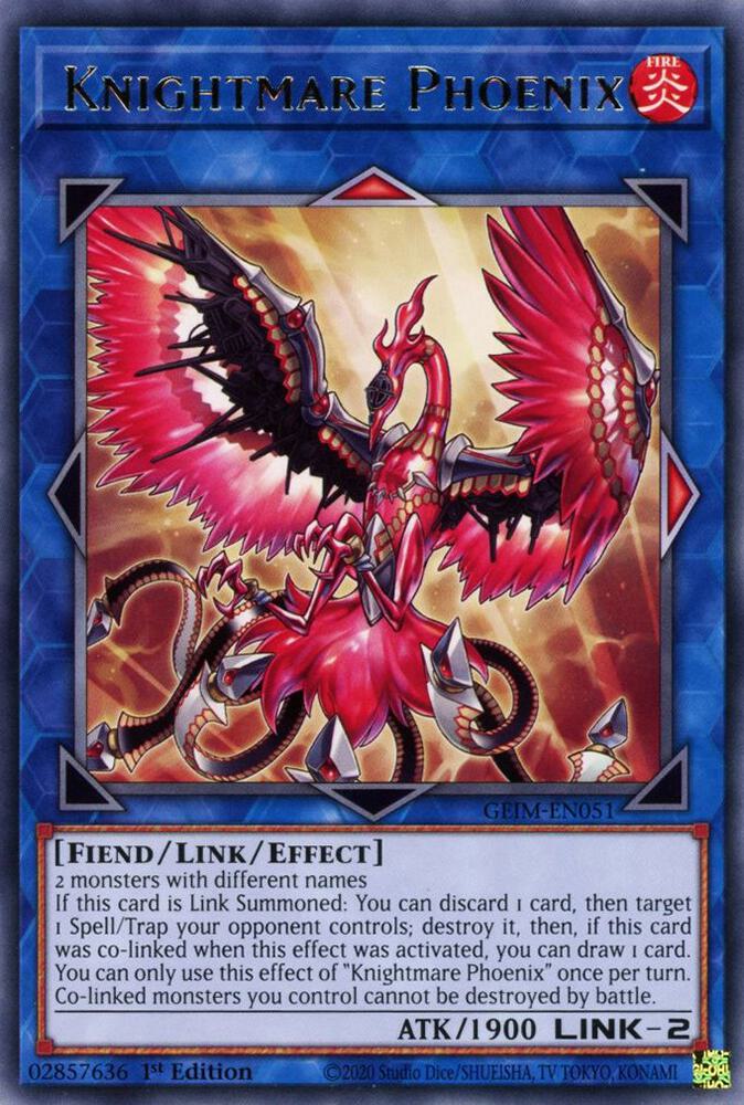 Knightmare Phoenix GEIM-EN051 card from Genesis Impact
