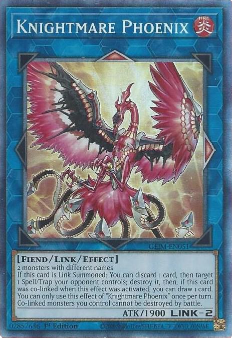 Knightmare Phoenix (CR) GEIM-EN051 card from Genesis Impact