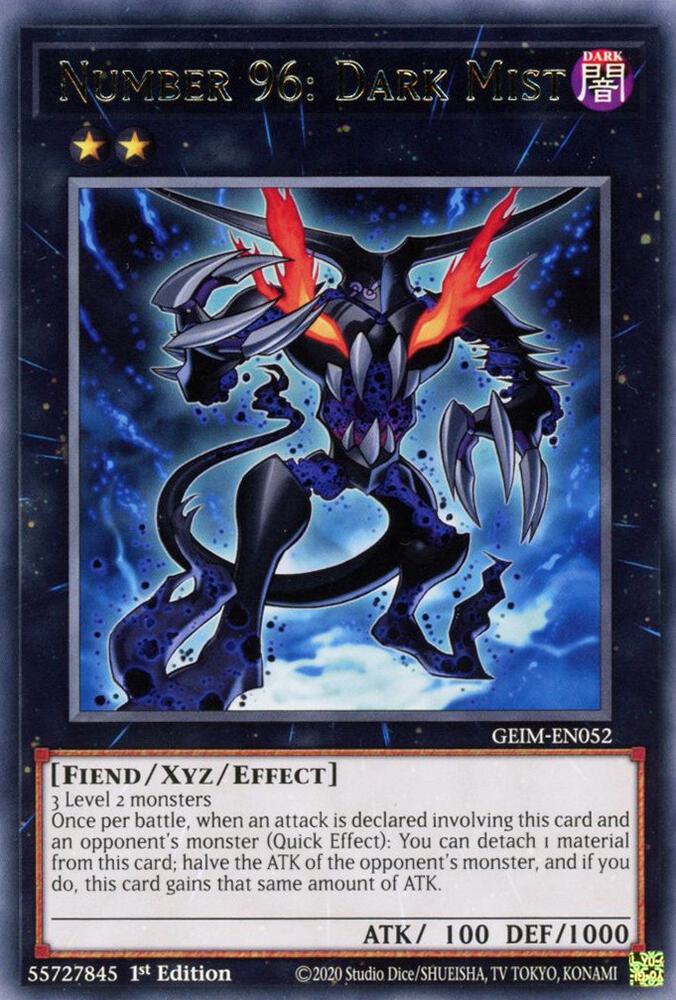 Number 96: Dark Mist GEIM-EN052 card from Genesis Impact