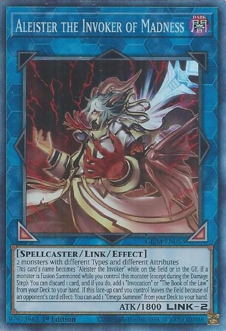 Aleister the Invoker of Madness (CR) GEIM-EN053 card from Genesis Impact