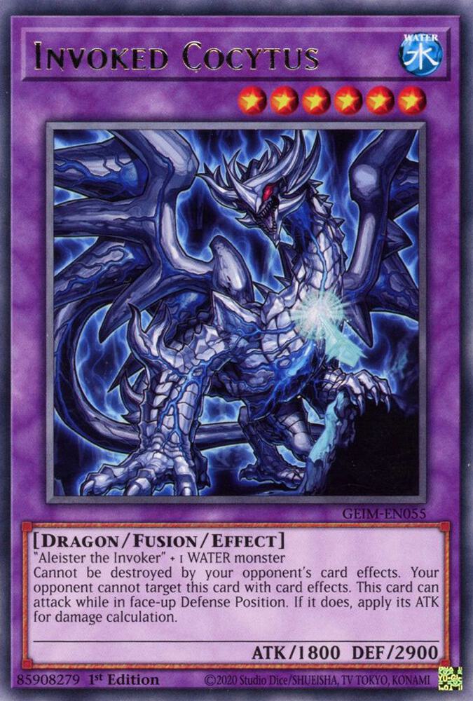 Invoked Cocytus GEIM-EN055 card from Genesis Impact