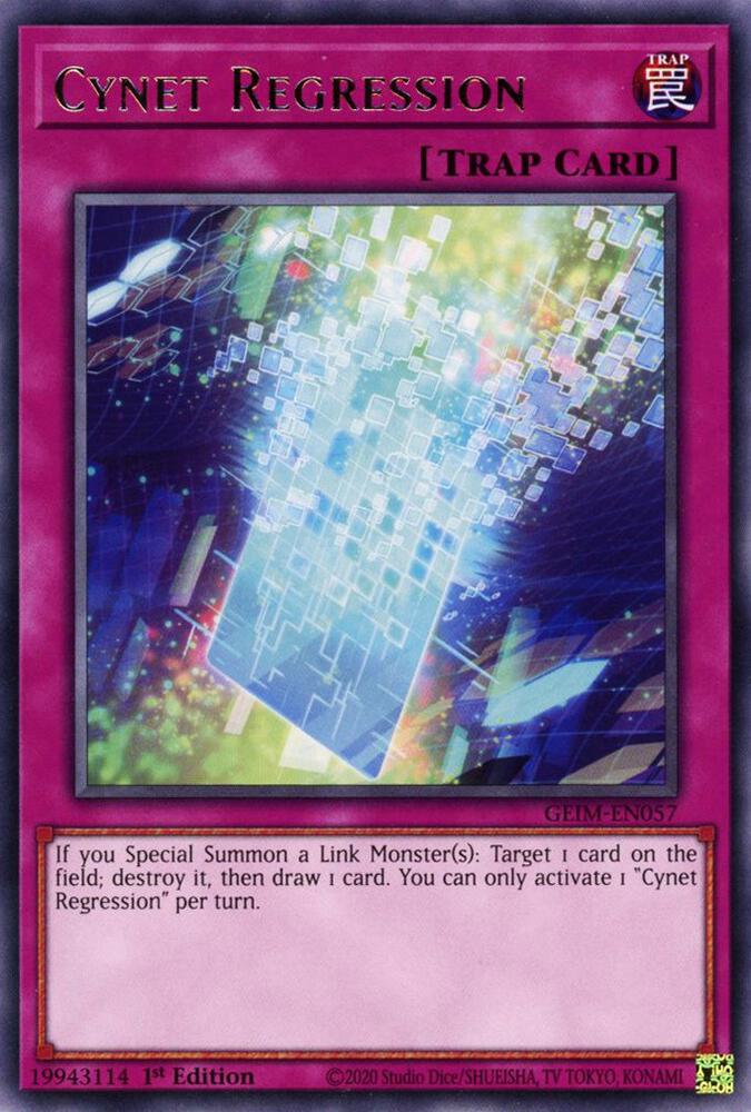 Cynet Regression GEIM-EN057 card from Genesis Impact