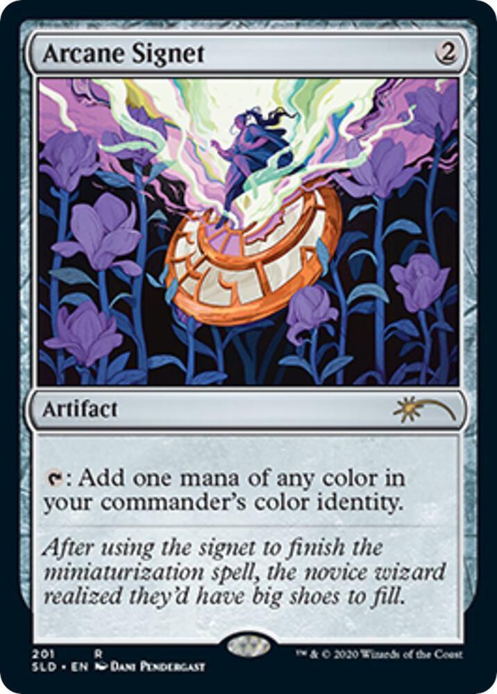 Arcane Signet 201 card from Secret Lair Drop Series