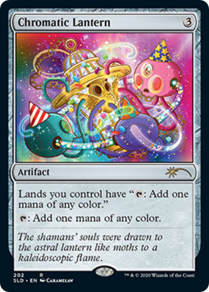 Chromatic Lantern 202 card from Secret Lair Drop Series