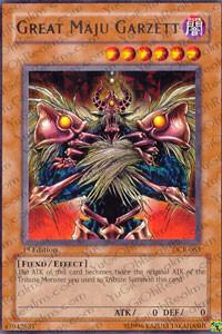Great Maju Garzett DCR-063 card from Dark Crisis