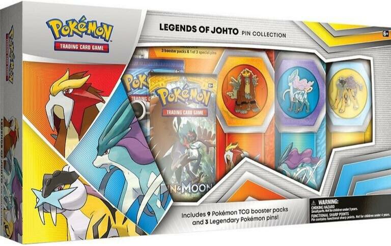 Legends of Johto Pin Collection card from Miscellaneous Cards & Products