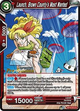 Launch, Brown County's Most Wanted BT12-012 card from Vicious Rejuvenation