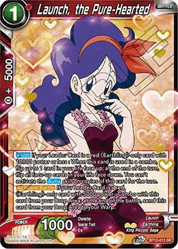 Launch, the Pure-Hearted BT12-013 card from Vicious Rejuvenation